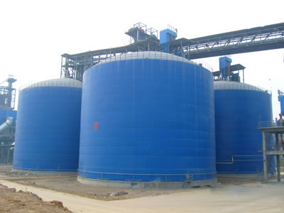 文罗镇水泥钢板库改造