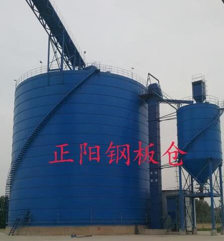 文罗镇大型矿粉钢板库